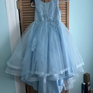 Elegant Blue Kids Dress